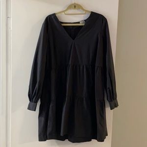 ASOS Mini Black Tiered Dress